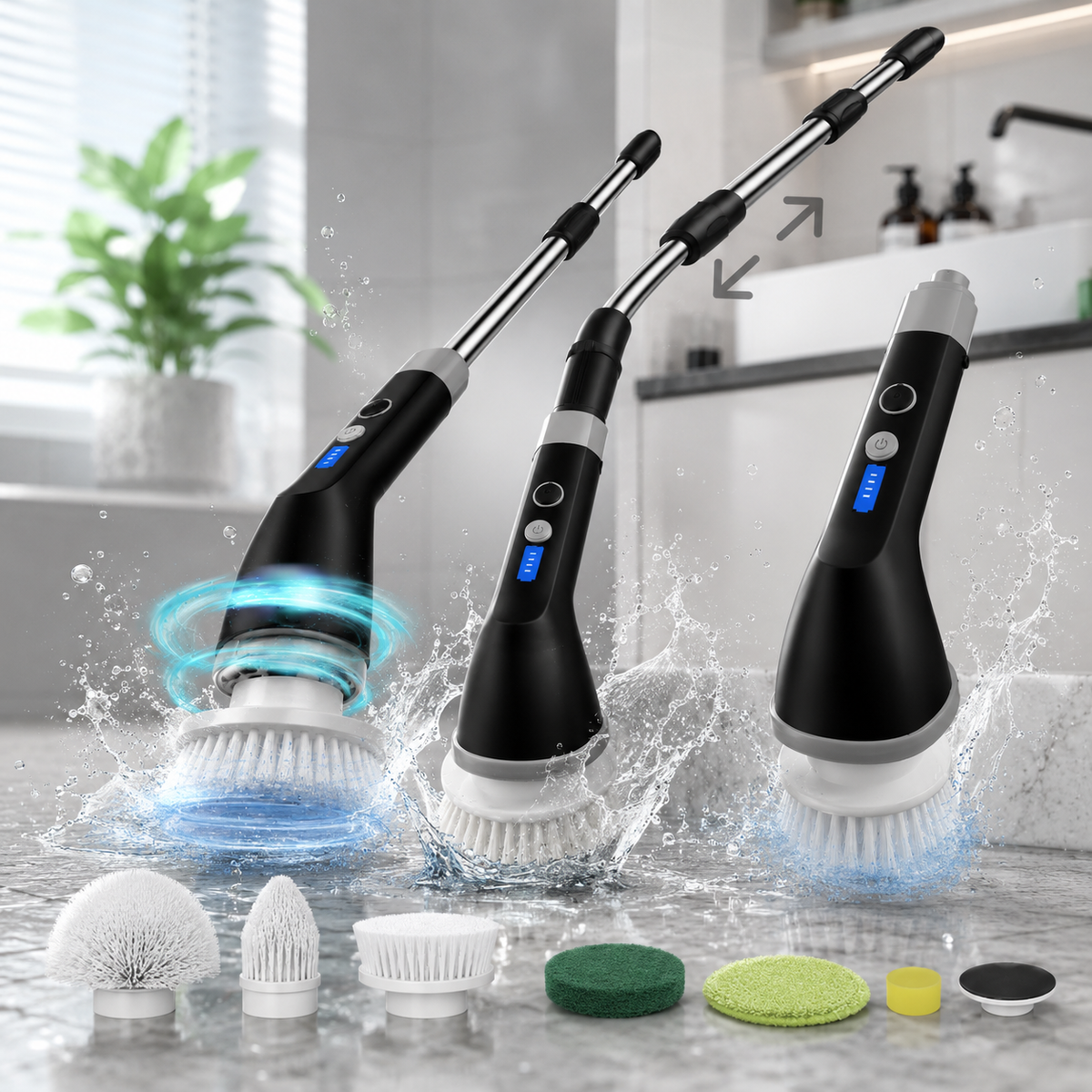 Electric Spin Scrubber