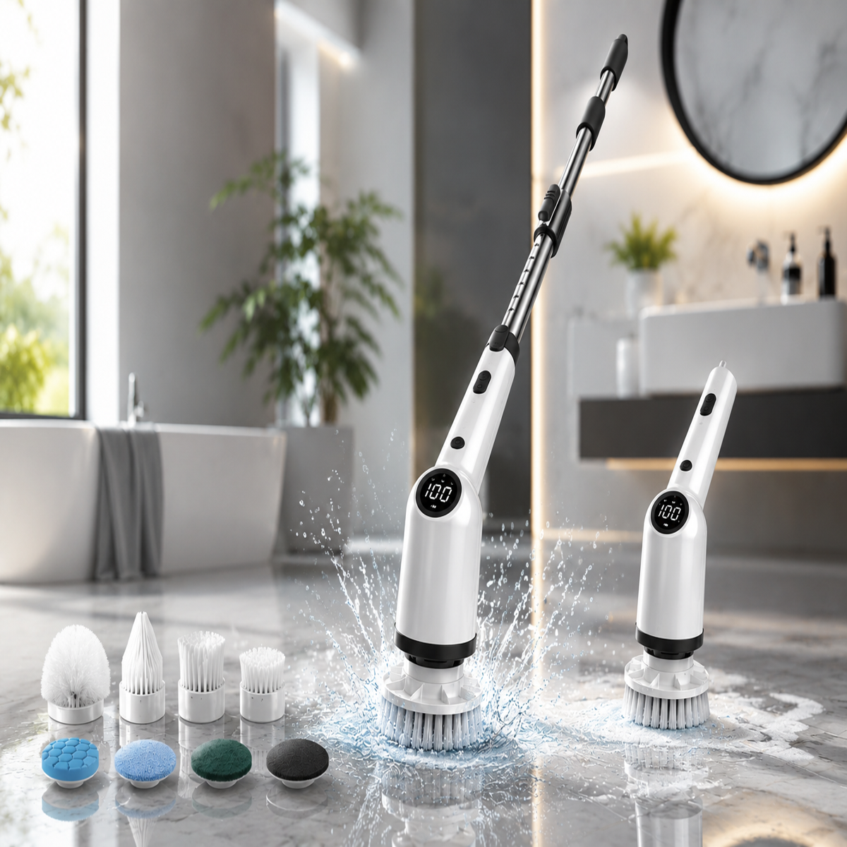 Electric Spin Scrubber