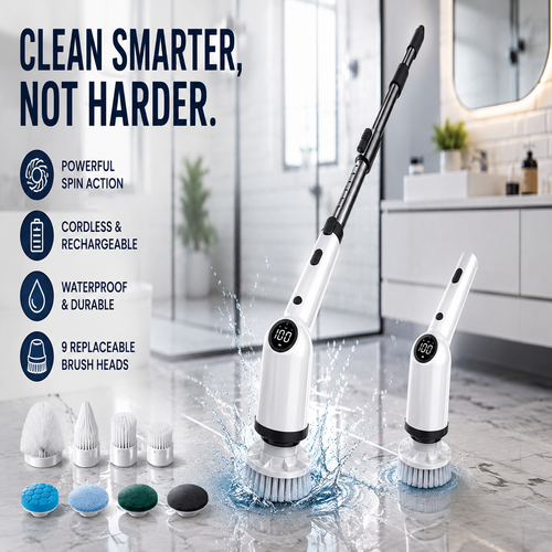 Electric Spin Scrubber
